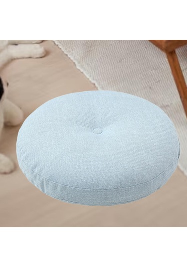 Suntek Zemin Yastığı Dekoratif Oturma Meditasyon Tatami Açik Mavi