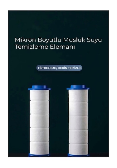 2 Adet Kireç Önleyici Duş Filtresi