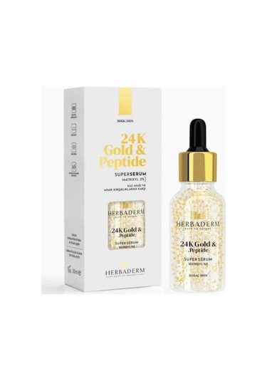 Herbaderm 24K Gold & Peptide Super Serum 30 ML