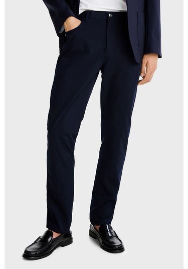 Erkek Th Stretch Twill Bleecker Pantolon - Lacivert Desert Sky