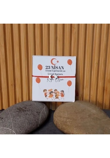 Uretti - Özlem 9422 - 5255 Ay Yıldız Temalı 5'li Paket 23 Nisan Çocuk Bilekliği - Gümüş Renk Gümüş