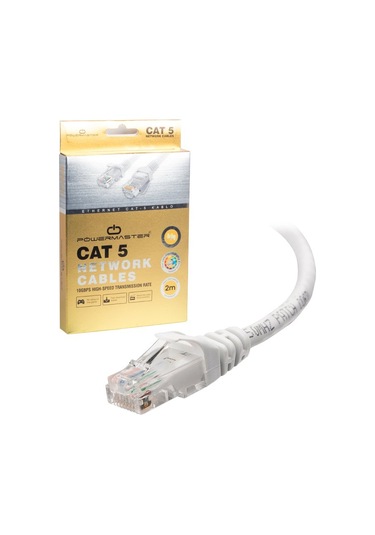 Cat5 2 Metre Hazır İnternet Network Ethernet Kablosu