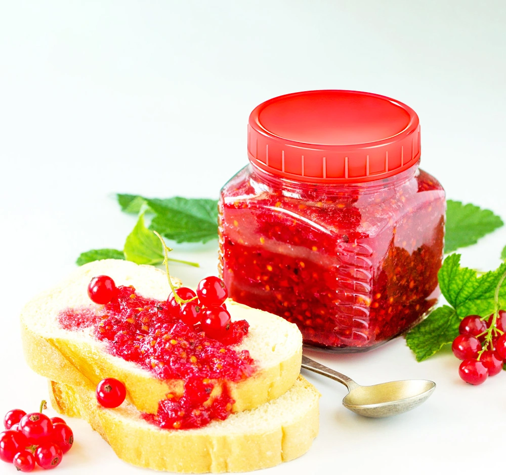 Dofolink 70mm Kırmızı Meşe Kavanoz Tıkanıklığı Kapağı - Pp Malzeme, Silikon Conta İle Su Geçirmez Ve Havalandırmayan, Yeniden Kullanılabilir Depolama Kapağı Kırmızı