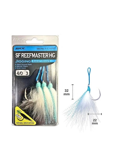 Bkk Sf Reefmaster Hg Assist İğne No:4/0 3 Adet