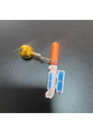 Çan İle Süper Parlak Su Geçirmez Pille Çalışan Kompakt Boyutlu Led Işıklı Olta Kamışı Parlayan Çubuk Multicolor