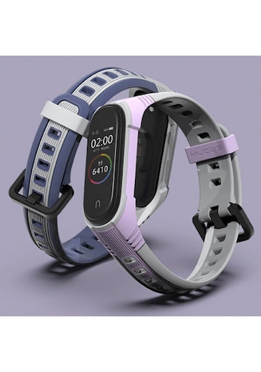 Mijobs Xiaomi Mi Band 5-4 Çift Renk Kayış Kordon (258825908)