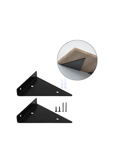 Suntek Kitapçı Kapalı Garaj Siyah B Için Raf Aparatı Destek