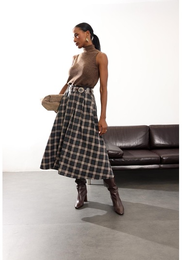 Antrasit Pileli Kate Etek 4977 Antrasit