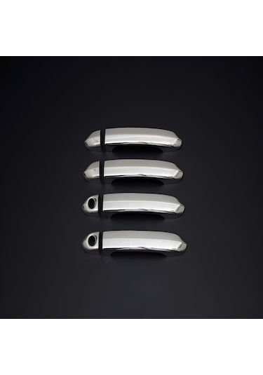 Volkswagen Crafter Uyumlu 2017 Ve Üzeri Krom Kapı Kolu 4 Kapı Çift Delikli Paslanmaz Çelik