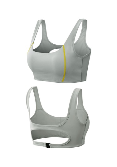 Skycity Kadınlar İçin Çizgili Yoga Sütyeni Ve Tayt Seti - Koşu Ve Antrenman İçin Yeşil