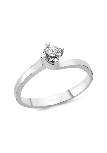 Tektaş Pırlanta Yüzük 0,33 Ct Yzas8165 Altınsepeti