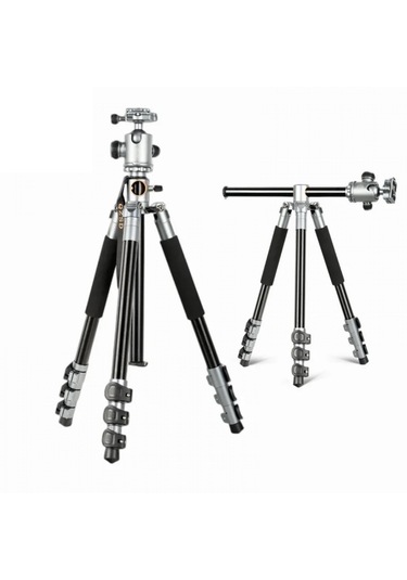 Ht-t03 Çok Fonksiyonlu 360 Crossbar Makro Hassas 160 Cm Tripod