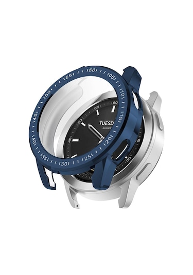 Tam Kapak Tpu Kılıf Tampon Koruyucu Kabuk Yeni Ekran Koruyucu Xiaomi Watch S3 İçin