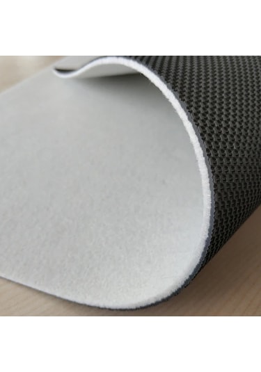 Evaşk Vinil Kaymaz Tabanlı Keçe Baskılı Evcil Hayvan Pet Mama  Paspası 45x100 Renk KEMİK PM20100KE