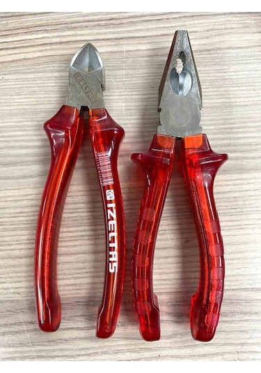 Pense Kraft 180 Mm Yan Keski Kraft 180 Mm 2 Li Set Izeltaş