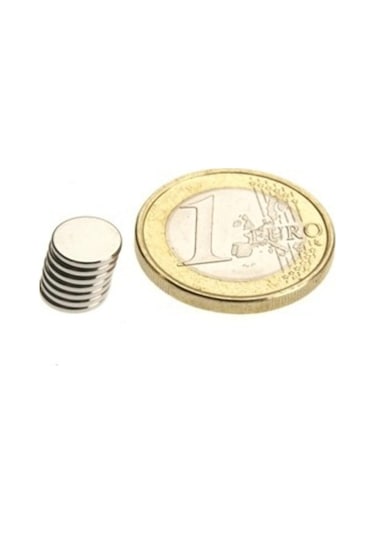 Neodyum Mıknatıs Magnet Silindir 100 Adet D8 X 1 Mm