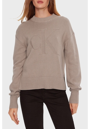 Calvin Klein Bayan Kazak J20j224224 Pcf Bej Bej