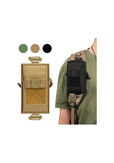 Sones H249 Outdoor Ekipmanları Omuz Askısı Eklenti Çantası Çok Fonksiyonlu Spor Bel Çantası Yeşil