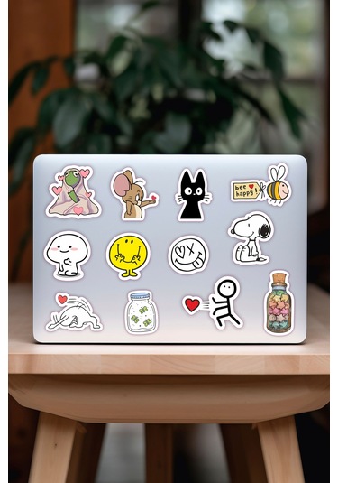 Laptop Notebook Tablet Sticker Seti Model 8