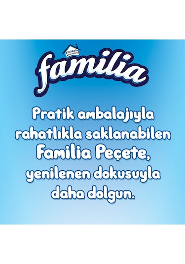 Familia 100'lü Peçete (8 Paket x 100 Yaprak)