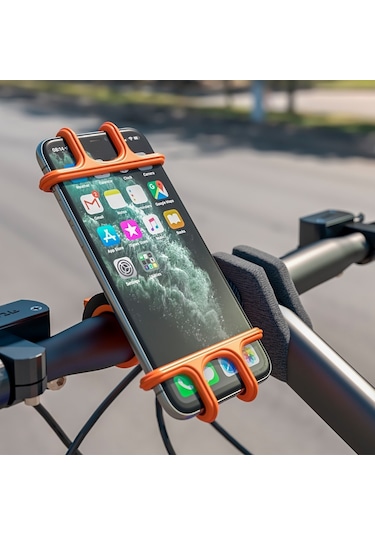 Bisiklet Scooter Gidona Uyumlu Telefon Tutucu