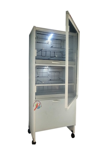 İstanbul Kafes Model 2d Pvc Kuş Dolabı