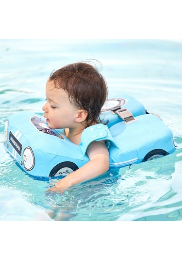 Mambobaby Araba Şekilli Bebek Yüzme Şamandırası Şişme Mt3129r Kırmızı