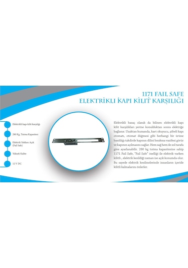 1171 Fail Safe Kapı Kilit Karşılığı