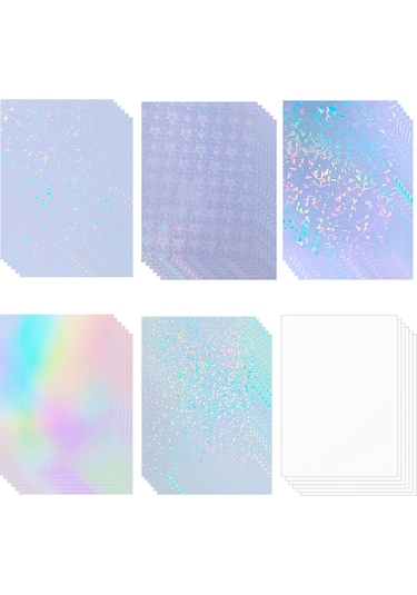 Moveevo A4 Bopp Lazer Soğuk Laminasyon Filmi - 6 Desen Gökkuşağı, Yıldız, Kırık Cam Vb. - Su/ Nem/ Aşınma Dayanıklı - Foto Reklam Koruyucu Filmi 1 Adet Moveevo A4 Bopp Lazer Soğuk Laminasyon Filmi - 6 Desen Gökkuşağı, Yıldız, Kırık Cam Vb. - Su/ Nem/ Aşınma Dayanıklı - Foto Reklam Koruyucu Filmi 1 Adet