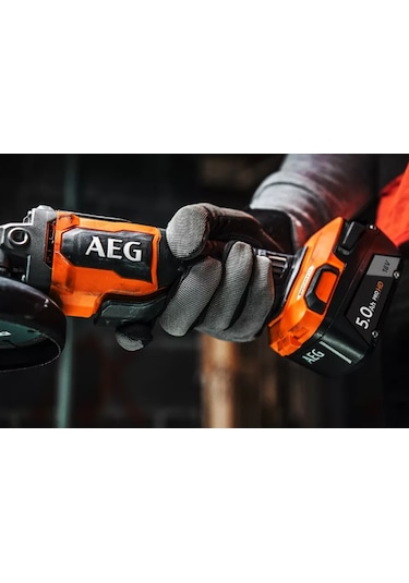 Aeg BEWS 18-125BLPX2-502C 5.0Ah Çift Akülü Kömürsüz Taşlama - T4935480858