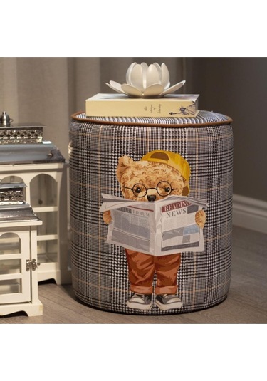 Gazeteci Teddy Puf Kumaşı Süettir. Uluslararası Solmama Sertifikasına Sahiptir. Çok Renkli