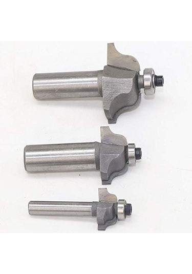 Jinchao-router Bit, 1/4 '1/2 Şey Kenar Ve Kalıp Yönlendirici Bit Ahşap Kesme Aracı Ahşap Yönlendirici Bitleri, Ev Dıy İçin En Son Uzunluk: No13