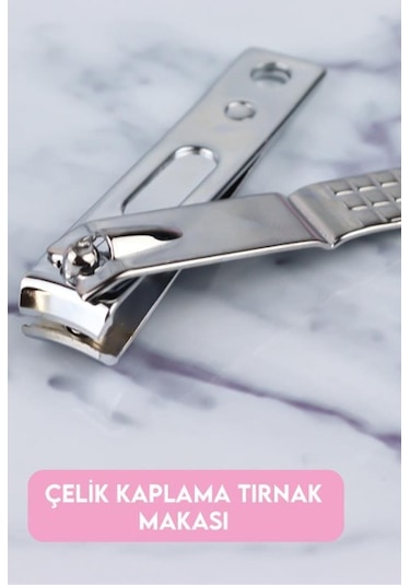 Büro Ev Ofis Kişisel Tırnak Bakımı İçin Törpü Makas Seti