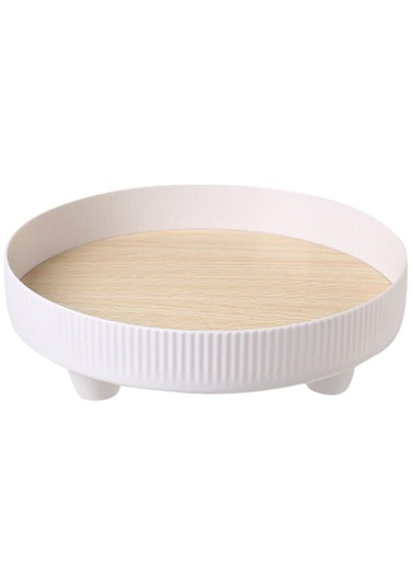 Suntek Vanity Tepsi Takı Yatak Odası Dresser Parfüm Beyaz Beyaz