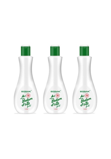 Bebak Acı Badem Sütü 3 x 215 ML