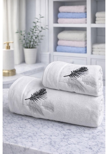Özdilek Golden Palm Best Set Hamam Takımı Antrasit-a.gri Çok Renkli