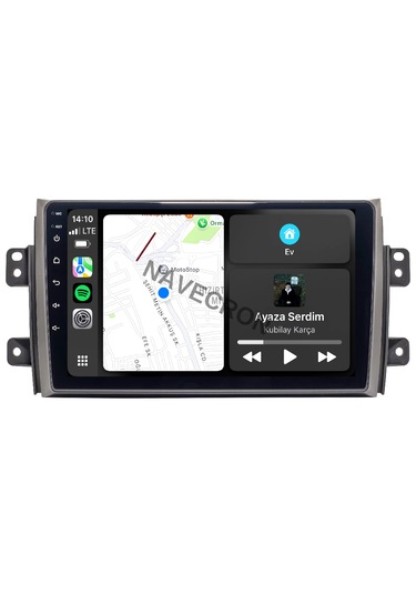 Suzukı Sx4 9" Uyumlu Androıd Multimedya Gerçek 2/32 Kablosuz Carplay Geri Görüş Kameralı 9"