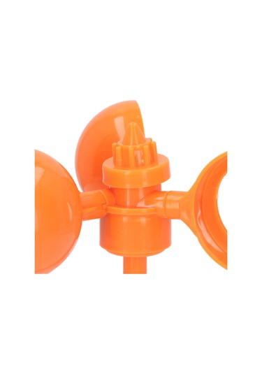 Teltree Kuş Çıkartıcı Kova Şeklinde Rüzgarla Çalışır 360 Döner Yansıtıcı Bahçe Havuz Kuş Engelleme Aleti