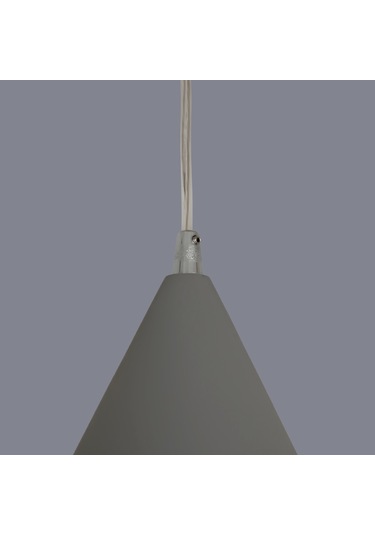 Leona Gri Sakır Avize Gri