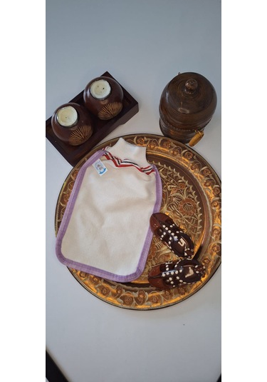 Eker-mor Biyeli Hızlıgiy Kese-banyo Ve Duş Kesesi-lastikli Kese