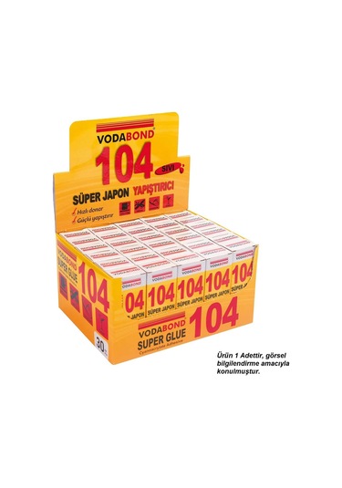 Vodabond Süper Japon Yapıştırıcı Şeffaf - 15 Gr.