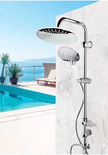 Ufo Europe Lüks Robot Yağmurlama Tepe Duş Seti Renkli