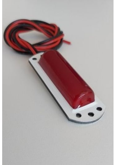 Ayge Su Geçirmez Marine Yat Tekne Karavan 12V DC / 9 CM (KIRMIZI)