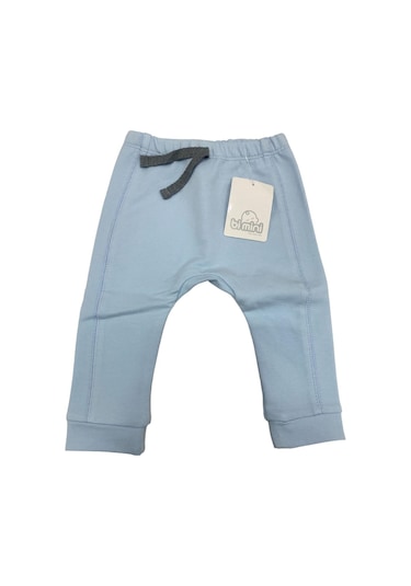 Bibaby Tek Alt İki İp Moons Bimin Bebe Mavi-9201 Mavi