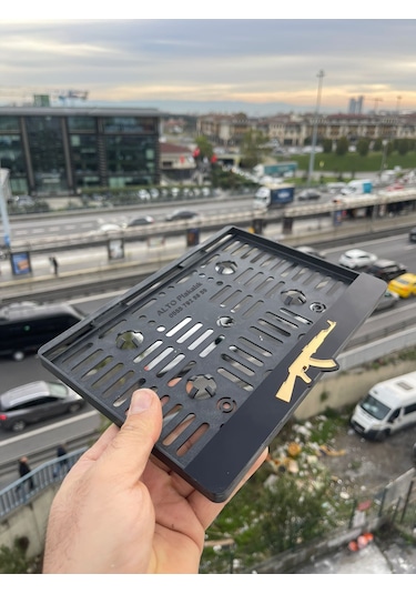 Keleş Özel Tasarım Pleksi Motosiklet Plakalık