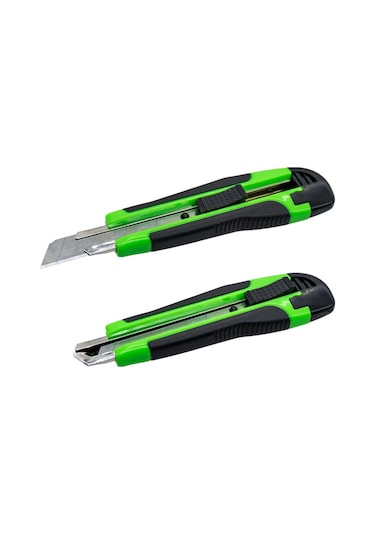 Leo Sx-82 Plastik Maket Bıçağı Yedek Uç Hazneli 18 Mm 2 Yedekli