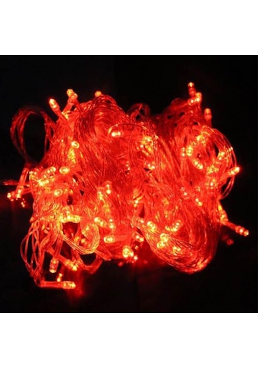 Çok Renkli 10 M Dize 100 Led Noel Ağacı Peri Parti Işıkları Lamba Noel Dekor Su Geçirmez Çok Renkli