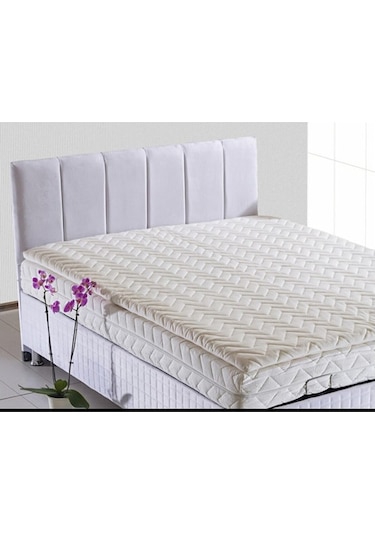 Nwinhome Lastikli Örme Kumaş Visco Hafızalı Yatak Pedi Yatak Şiltesi