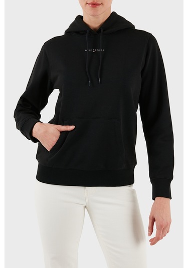 Tommy Jeans Bayan Sweat Dw0dw21963 Bds Siyah Siyah