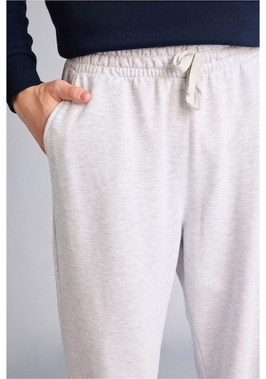 Defacto Baggy Fıt Sweatshirt Kumaşı Alt G9752ax26spgr100 Gri-gr100 Defacto Baggy Fıt Sweatshirt Kumaşı Alt G9752ax26spgr100 Gri-gr100